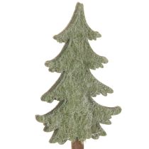 Artículo Árbol de Navidad decorativo con palo para macetas y arreglos altos, 45 cm, 6 unidades.