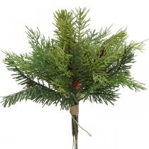 Artículo Ramas decorativas Ramas navideñas Ramas de abeto artificial Al. 31 cm