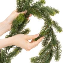Artículo Guirnalda artificial de abeto verde para decoración festiva, 200 cm