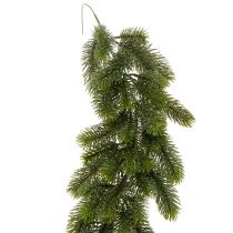 Artículo Guirnalda artificial de abeto, verde, para decoración festiva, 180 cm.