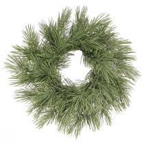 Artículo Corona de pino artificial 30 cm decoración verde abeto artificial