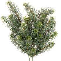 Artículo Rama de abeto artificial, decoración festiva para ventana, 50 cm, 3 piezas