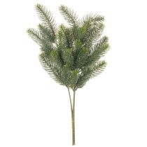 Artículo Rama de abeto artificial, decoración festiva para ventana, 50 cm, 3 piezas