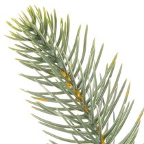 Artículo Rama de abeto artificial, decoración festiva para ventana, 50 cm, 3 piezas
