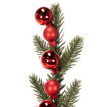 Artículo Rama de abeto artificial con adornos navideños, 48 cm, 2 unidades.