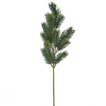 Artículo Rama de abeto verde artificial de 50 cm (6 unidades): perfecta para decoraciones navideñas y coronas de Adviento.
