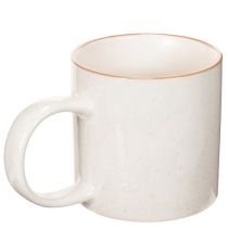 Artículo Taza de cerámica con motivo de casa y relieve, 9 cm.