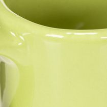 Artículo Taza de café, decoración de mesa para un diseño de habitación elegante con plantas, 11 cm, 3 piezas