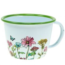 Artículo Deko taza maceta esmaltada Ø11cm H8cm