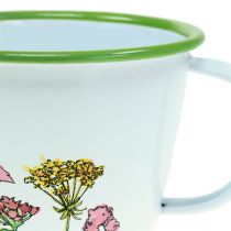 Artículo Deko taza maceta esmaltada Ø11cm H8cm