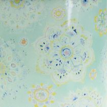 Artículo Deko taza maceta mandala esmaltada Ø13cm H12cm