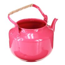 Artículo Tetera, estilo rústico nostálgico, decorativa para salón o cocina, 15 cm.