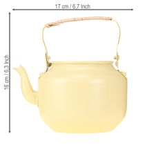 Artículo Tetera para una decoración elegante con un encanto único, aspecto tradicional, 17 cm.