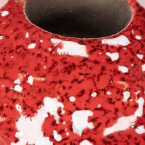 Artículo Seta decorativa, amanita muscaria, portavelas para velas pequeñas como decoración de mesa, 9 cm