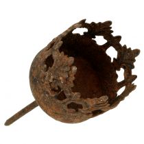 Artículo Portavelas para insertar rejilla Ø3.8cm H10.5cm