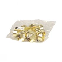 Artículo Portavelas para enchufar portavelas dorado Adviento Ø4cm 8 piezas