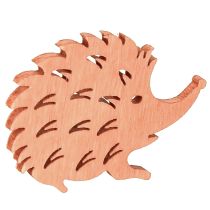 Artículo Decoración de mesa decoración dispersa otoñal madera de erizo An. 4 cm Al. 3 cm 72 piezas