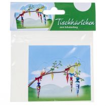 Artículo Decoración de mesa inscripción escolar, tarjetas de lugar decoración de inicio de escuela 6×9cm 6pcs