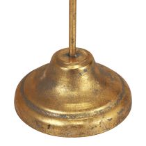 Artículo Decoración de mesa decoración de hoja de arce otoñal dorado antiguo 58cm × 39cm