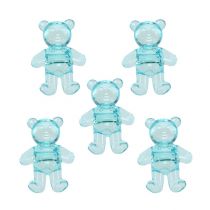 Artículo Decoración de mesa para el oso de nacimiento azul 3.5cm 60p