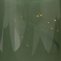 Artículo Lámpara de mesa LED con estampado floral para una elegante iluminación del salón, 23 cm