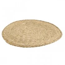 Mantel redondo Ø40cm algas marinas decoración de mesa mantel natural
