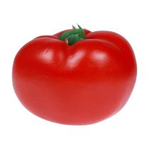 Chupete de comida rojo artificial decoración tomate 8cm
