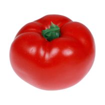 Chupete de comida rojo artificial decoración tomate 8cm