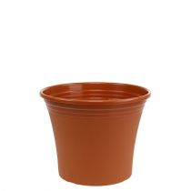 Maceta “Irys” plástico terracota Ø15cm H13cm 1ud
