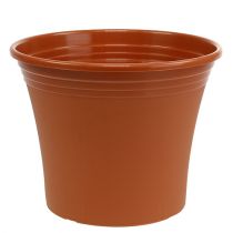 Maceta “Irys” plástico terracota Ø38cm H31cm, 1ud