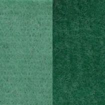 Cinta de fieltro, cinta para macetas, cinta de lana bicolor verde 15cm 5m