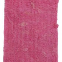 Cinta de fieltro, cinta para macetas, fieltro de lana rosa, jaspeado naranja 15cm 5m