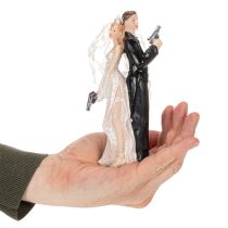 Artículo Figura para tarta de novios de 15,5 cm