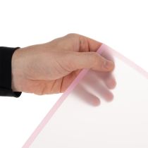 Artículo Película floral Transmatt rosa resistente a la humedad, 57 cm, precortada para ramos, 20 unidades.