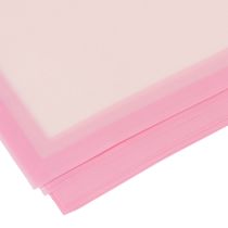 Artículo Película floral Transmatt rosa resistente a la humedad, 57 cm, precortada para ramos, 20 unidades.