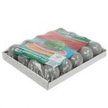 Artículo Bola de espuma floral espuma floral seca gris Ø7cm 20uds