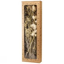 Artículo Flores secas capuchón decorativo oro blanco flores Phalaris 30cm 200g