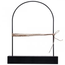 Artículo Flores secas Tira de madera Tira de flores Arco de flores secas 25×20cm