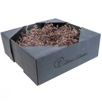 Artículo Corona de flores secas lavanda de mar naturaleza Ø30cm