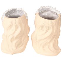 Artículo Maceta de cerámica Dreaming Girl Surtida H19.5cm 2 piezas