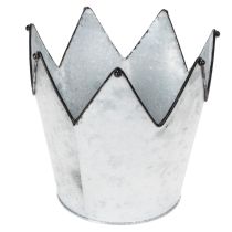 Artículo Juego de 3 macetas decorativas de metal zinc Ø21,5/19,5/17 cm