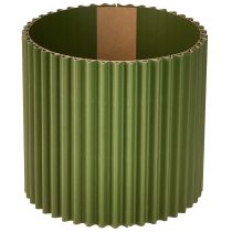 Artículo Maceta de papel verde oscuro Ø13cm H12cm 4 uds