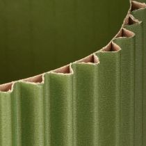 Artículo Maceta de papel verde oscuro Ø13cm H12cm 4 uds