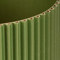 Artículo Maceta de papel verde oscuro Ø19cm H14cm 3 uds