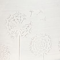 Artículo Maceta Diente de León Blanca Ø9,5cm H11cm