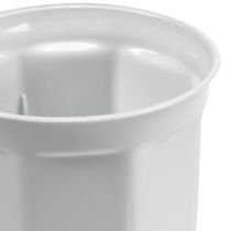 Jardinera &quot;Tino&quot; Blanca Ø10cm - 40cm, 1 pieza