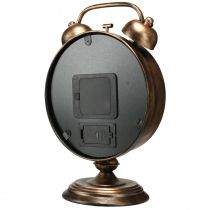 Artículo Reloj con números romanos vintage metal bronce Ø22cm