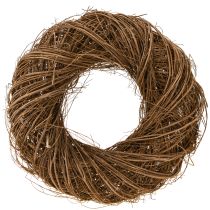 Artículo Corona decorativa de olmo hecha de ramas, corona de olmo natural Ø40cm
