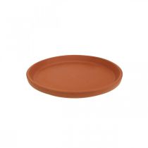 Artículo Posavasos Mediterráneo, cuenco de cerámica terracota Ø10,7cm