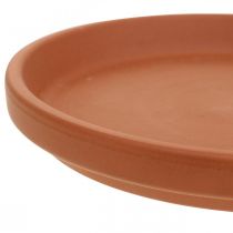 Artículo Posavasos Mediterráneo, cuenco de cerámica terracota Ø10,7cm